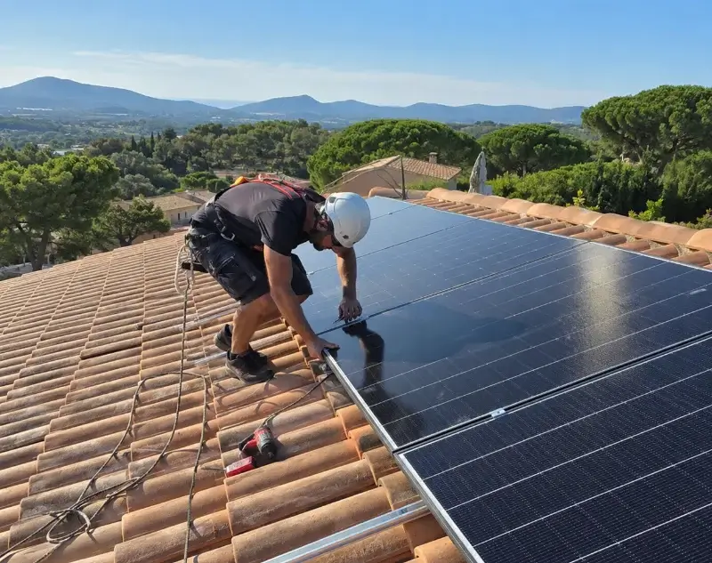 Installateur panneaux solaires Saint-Martial-d'Albarède — pose photovoltaïque sur toiture