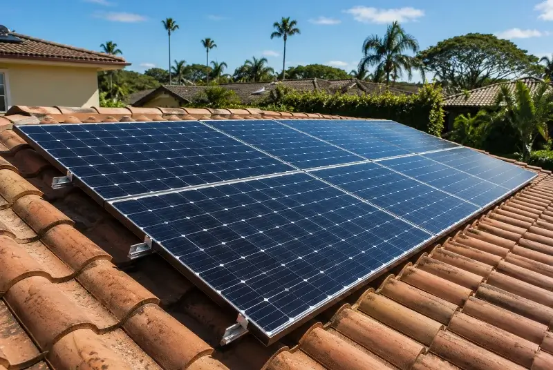 Installation de panneaux solaires à Saint-Martial-d'Albarède